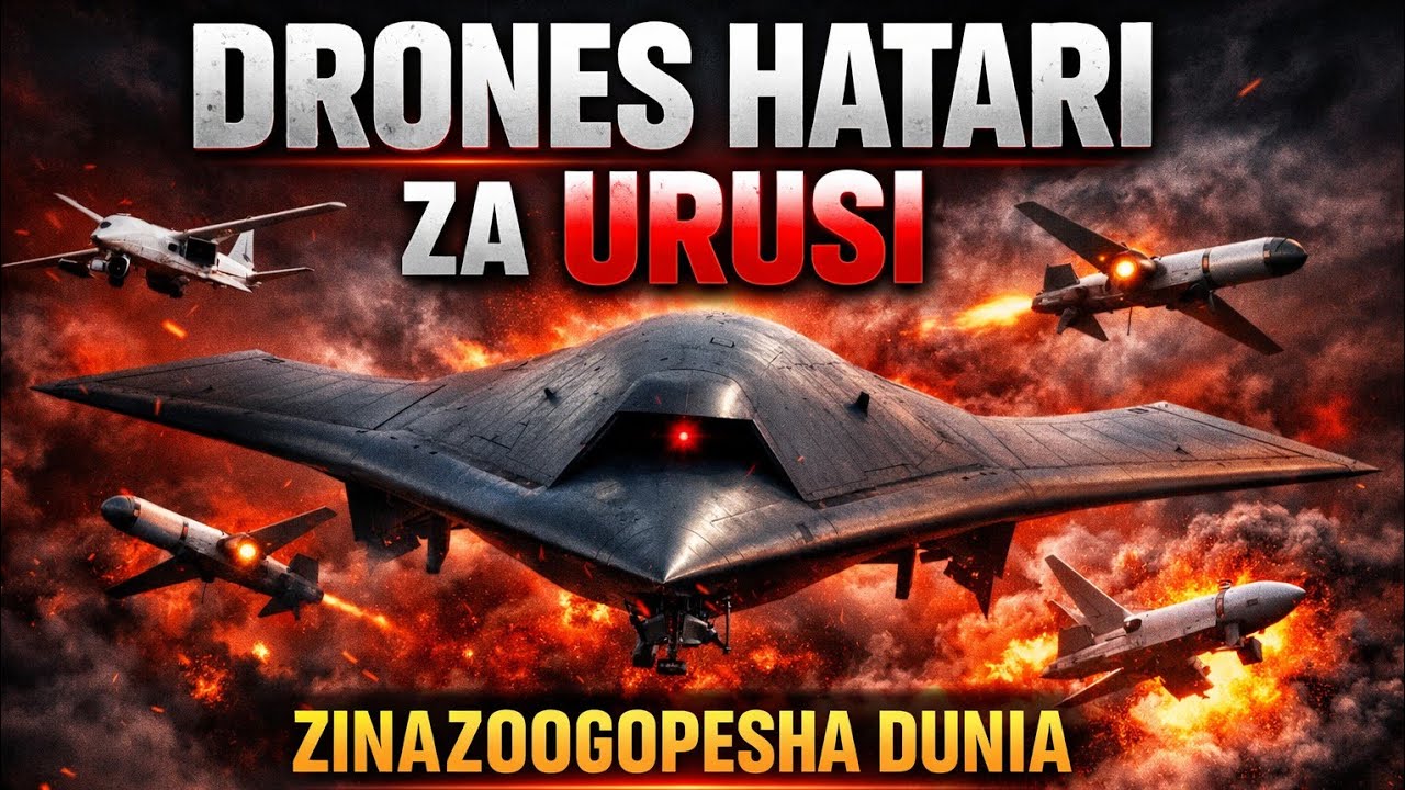 HIZI NDIZO DRONE 10 HATARI ZA URUSI ZINAZOIPIGA UKRAINE KILA SIKU