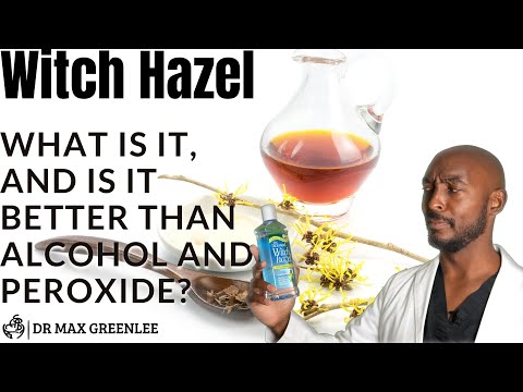 Видео: Difference Between Witch Hazel And Hydrogen Peroxide