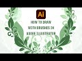 How to Draw Branches with Leaf Brushes in Adobe Illustrator