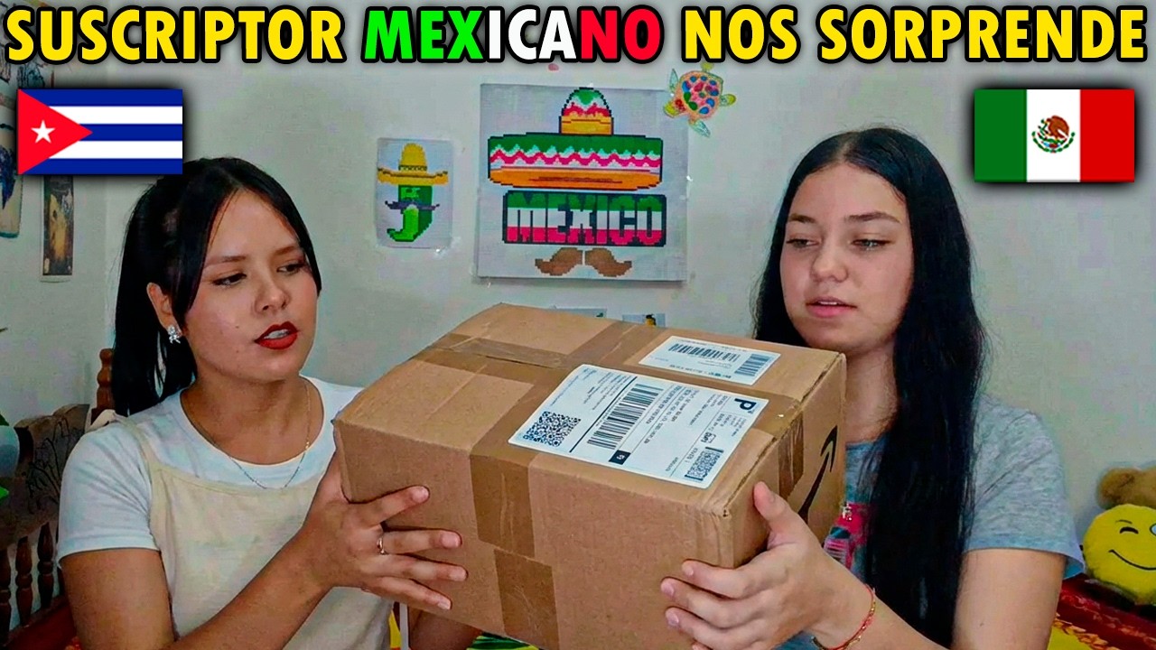 SUSCRIPTOR MEXICANO nos SORPRENDE con MUCHOS REGALOS