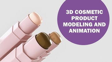 Cinema 4D Cosmetic Product Modeling and Animation (Octane Render)