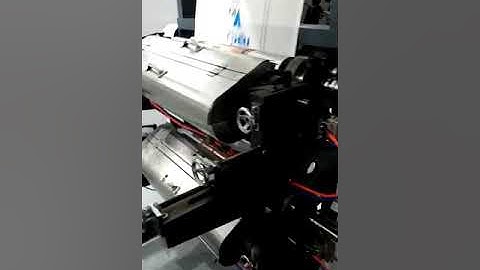 paper bag making with two colour online Flexo printing machine