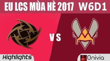 NIP vs VIT Highlights Game 3 EU LCS SUMMER 2017 Ninjas in Pyjamas vs Vitality