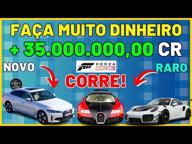 Forza Horizon 5 - Como fazer dinheiro rápido?