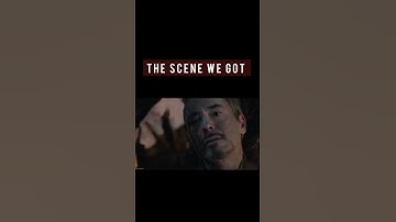 Avengers endgame 💖⚡ The scene we got vs scene we wanted 🔥✨🥰