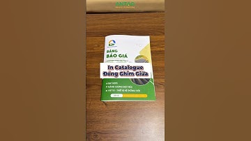 In catalogue đóng ghim giữa đều, đẹp, sắc nét tại An Tạo! inantao.com