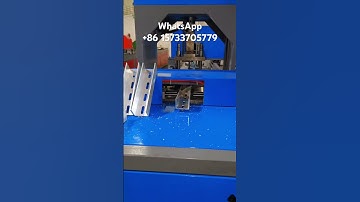 Automatic Channel Punching Machine Made in China #machine #factory