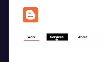 How To Add Animated Menu Items To Your Blogger Website - Live Blogger