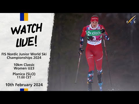 LIVE: U23 FIS Nordic JWSC 2024 - Women 10 KM classic race