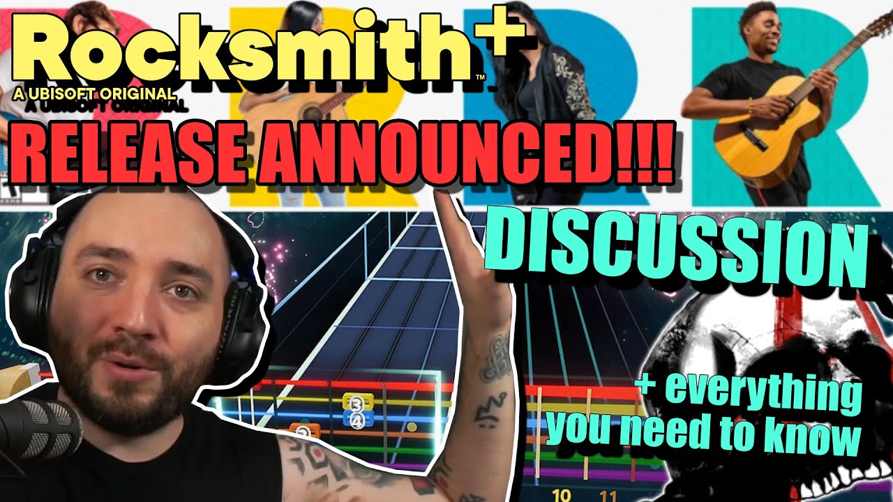 ROCKSMITH+ DATE ANNOUNCED SONGLIST RELEASED! Everything we know so