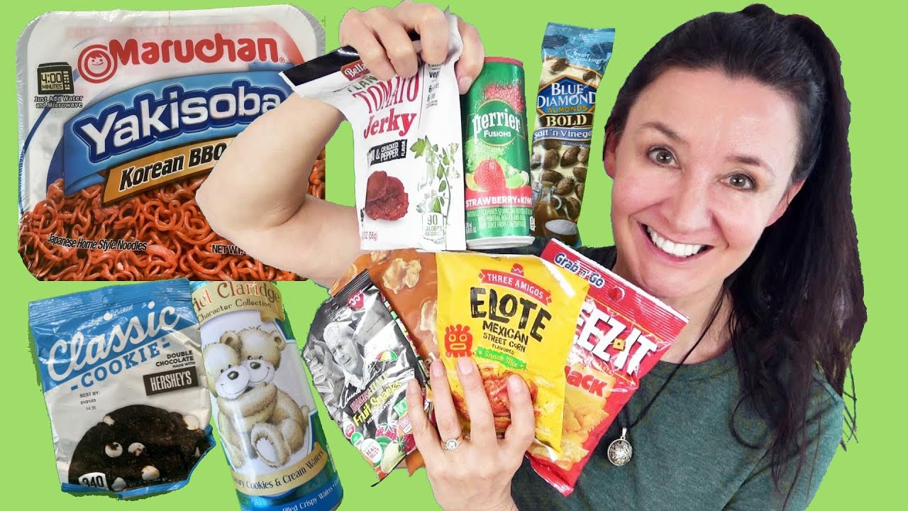 American Taste Test CheezIt Cheddar Jack Tomato Jerky Three Amigo Elote