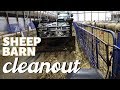Cleaning Out The Sheep Barn (AND A CLEANOUT Q&A!): Vlog 180