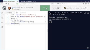 Python 3 - Manipulating Characters (aka Working with ASCII Codes)