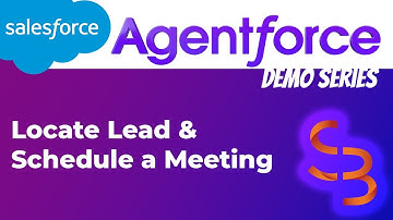 Salesforce Agentforce Demo: Schedule meeting with new lead | with Narration