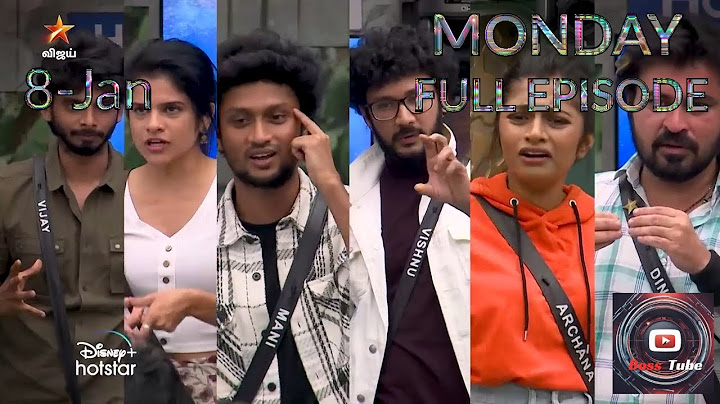 Bigg Boss Tamil season 7 today Full Episode | 8 Jan 2024 | Monday