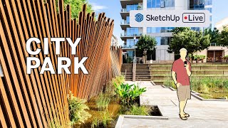 Live Landscape Design in SketchUp