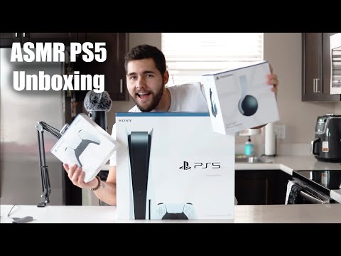 ASMR PS5 UNBOXING | Life Changing | Male Whisper ASMR
