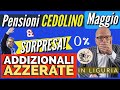 PENSIONI 👉 CEDOLINO di MAGGIO IN ARRIVO e SORPRESA: ADDIZIONALI REGIONALI AZZERATE PER CHI.. image