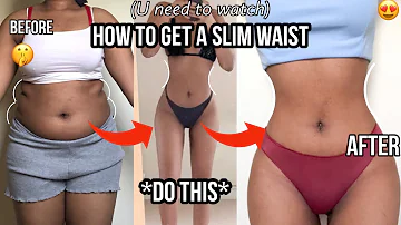 HOW TO GET A SLIM WAIST!! - A full set of workouts