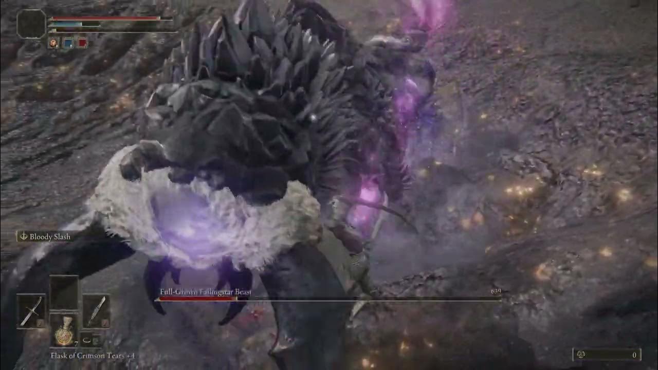 ELDEN RINGfull grown morningstar beast dual sword YouTube