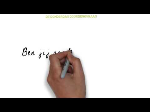 de donderdag doordenkvraag