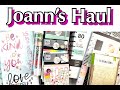 Joann&#39;s Haul