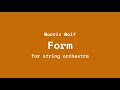 Morris Wolf: Form (2015)