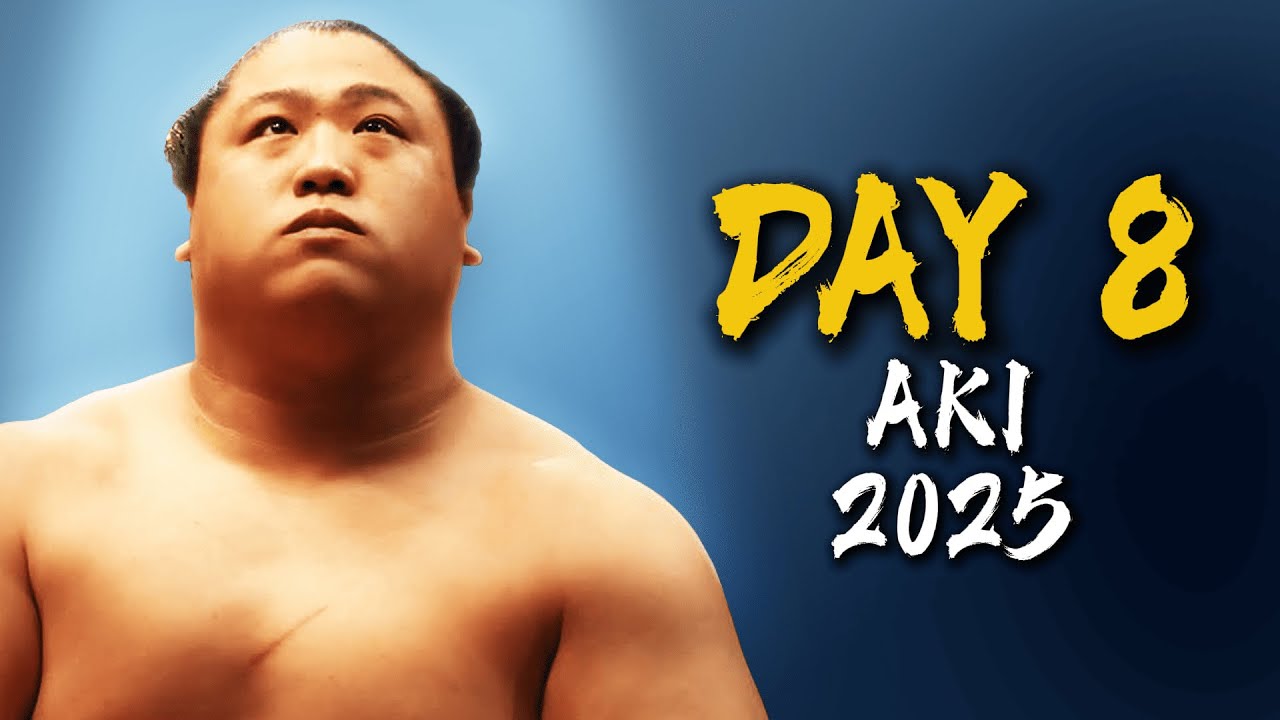 Sumo September Basho 2025 – Day 8 | Analysis & Commentary