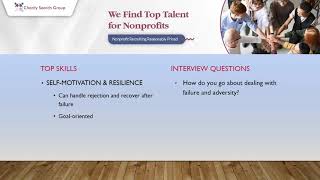 How to Hire a Director Of Development
