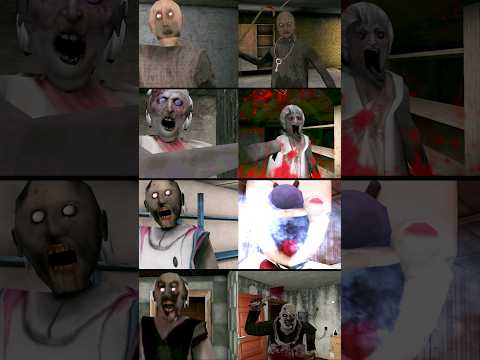 Original vs Granny Mod | Grandpa Granny vs Slendrina&amp;#39;s Mom vs Ice Scream Granny vs Psychopath Hunt