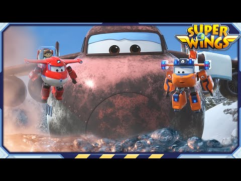 Superwings S9 World S Biggest Bath Challenge Super Combo Ep 7