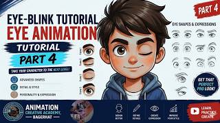 Eye Blink &amp; Body Animation Tutorial in Adobe Animate CC,  Part 4 |Bangla