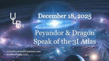 Peyandor & Dragon spreken over de 3I Atlas