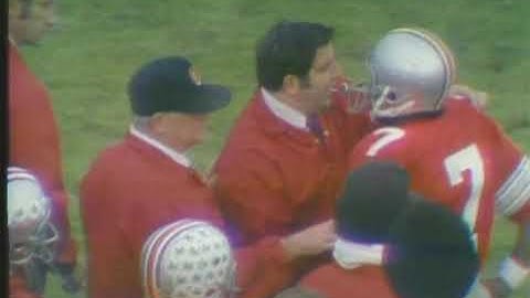 1974 Rose Bowl Ohio State vs USC; High Quality; College Football