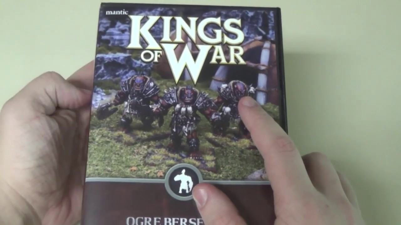 Kings of War Ogre Berserker Braves Unboxing