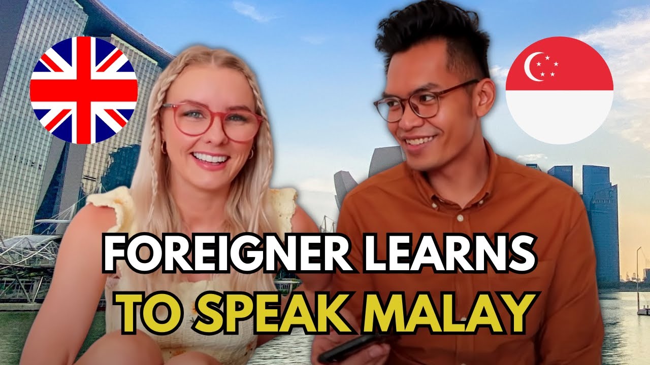 Foreigner Learns How To Speak Malay From A Singaporean! - YouTube