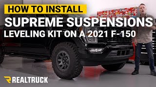 How to Install Supreme Suspensions Leveling Kits on a 2021 Ford F150