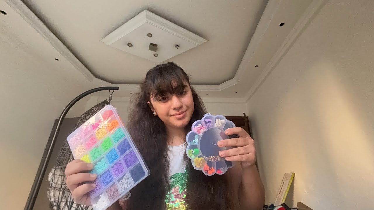 صنع الخرز 😍🥰