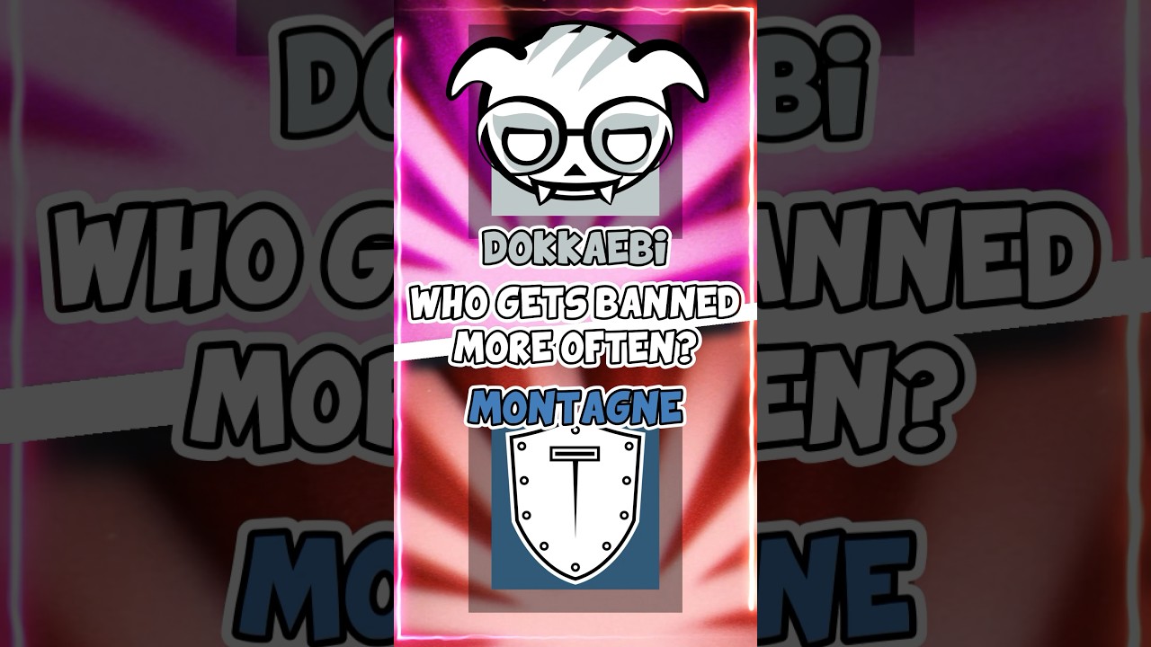 Most Banned Operator - Dokkaebi or Montagne? 
