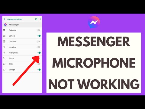 Messenger-mikrofonen virker ikke under videoopkald