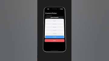 Creating a Custom Picker with SwiftUI: Dynamic Selections with YouTube Trending Phrases