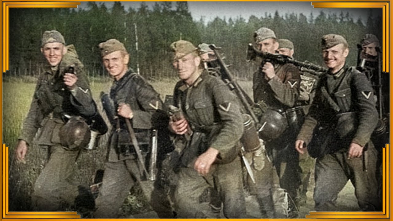 Солдаты вермахта 22 июня 1941