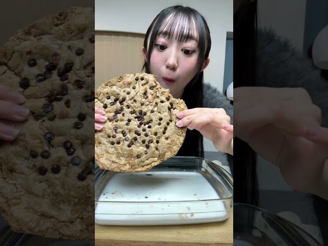 念願のソフトなチャンククッキーを作ったよ🍪🩷 #cookie #クッキー #チャンククッキー #cookie