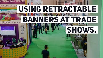 Retractable Banners at Trade Shows,Display/Pull Up Banners for Events