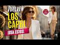 ¿Cómo usar PANTALONES CAPRI a los 50+? Luce Joven, Alta y Elegante (Tendencias 2026)