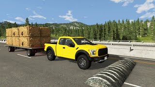 Cars vs Massive Speed Bumps #2 – BeamNG.Drive