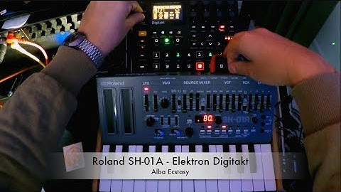 Roland SH-01A - Elektron Digitakt