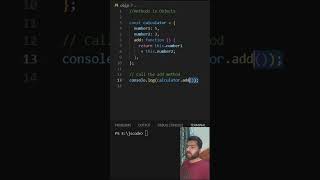 JavaScript Object Methods Explained in 30 Seconds in Hindi! 💻