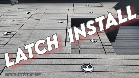 Boat Latch Installation | Easy Step By Step