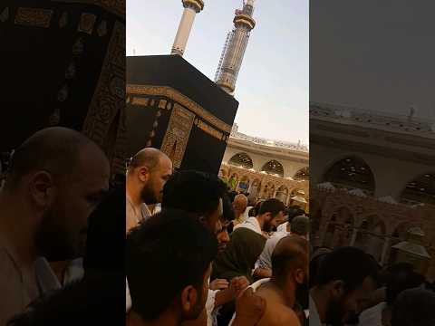 شاهد كثره الناس في العشر الأواخر من رمضان الحرم المكي مكة المكرمة الحرم النبوي